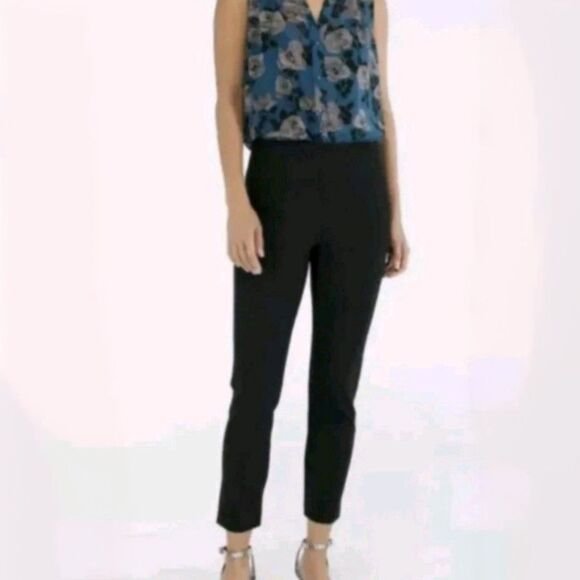 CAbi Pants - Cabi Dinner Trousers Size 6 4130 Black Dress Pants Ankle Slim Office Work Preppy